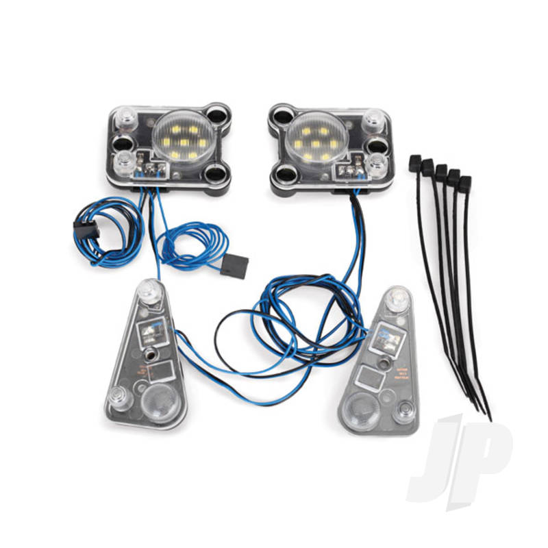 Traxxas Led Headlight / Tail Light Kit (Fits #8011 Body, Requires #8028 Power Supply) (TRX8027)