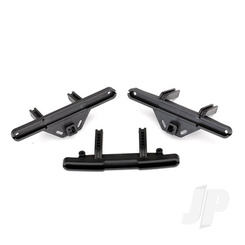 Traxxas Bumper Mounts, Front &amp; Rear / Bumper Mount, Rear (Offset) (TRX8067X)