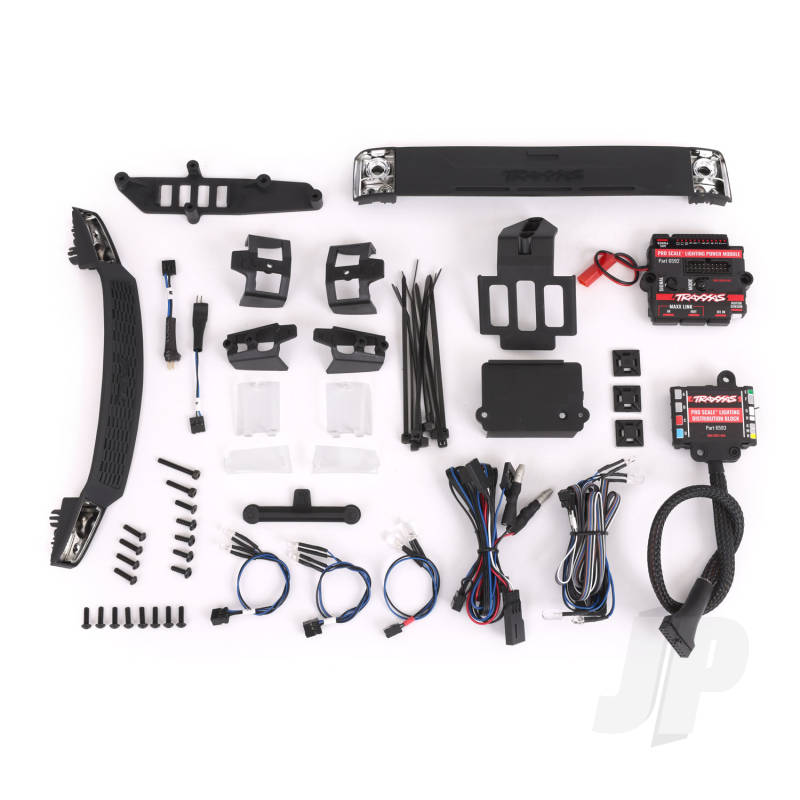 Traxxas Pro Scale Led Light Set, Trx-4 Sport, Complete With Power Module (Contains Headlights, Tail Lights, &amp; Distribution Block) (Fits #8111 Or #8112 Body) (TRX8085X)