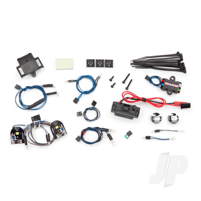 Traxxas Led Light Set, Complete With Power Supply (Contains Headlights, Tail Lights, Side Marker Lights, &amp; Distribution Block) (Fits #9111 Or 9112 Body) (TRX8090)