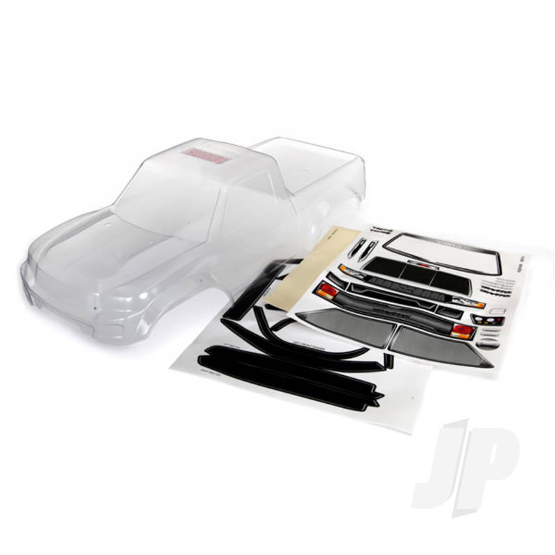 Traxxas Body, Trx-4 Sport (Clear, Trimmedium, Requires Painting) / Window Masks / Decal Sheet (TRX8111)