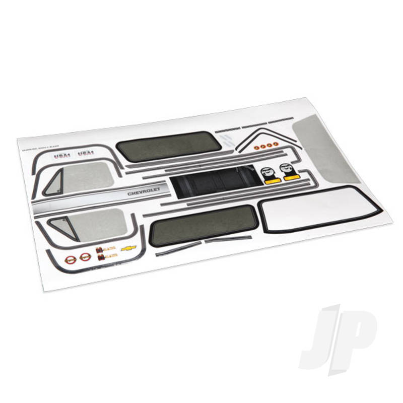 Traxxas Decal Sheet, Chevrolet Blazer (1979) (TRX8131)