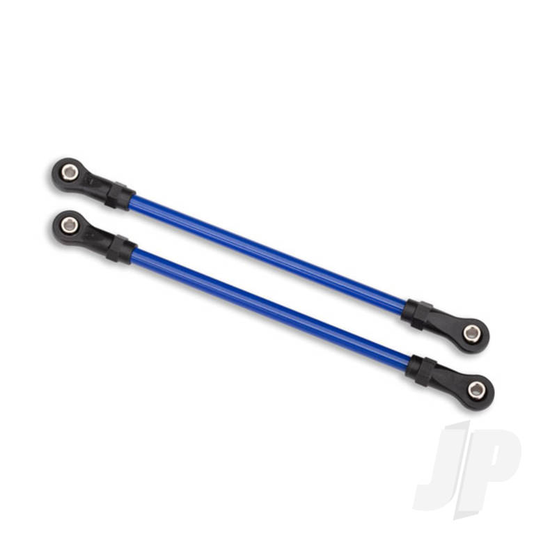 Traxxas Suspension Links, Rear Upper, Blue (2 Pcs) (5X115Mm, Powder Coated Steel) (Assembled With Hollow Balls) (For Use With #8140X Trx-4 Long Arm Lift Kit) (TRX8142X)