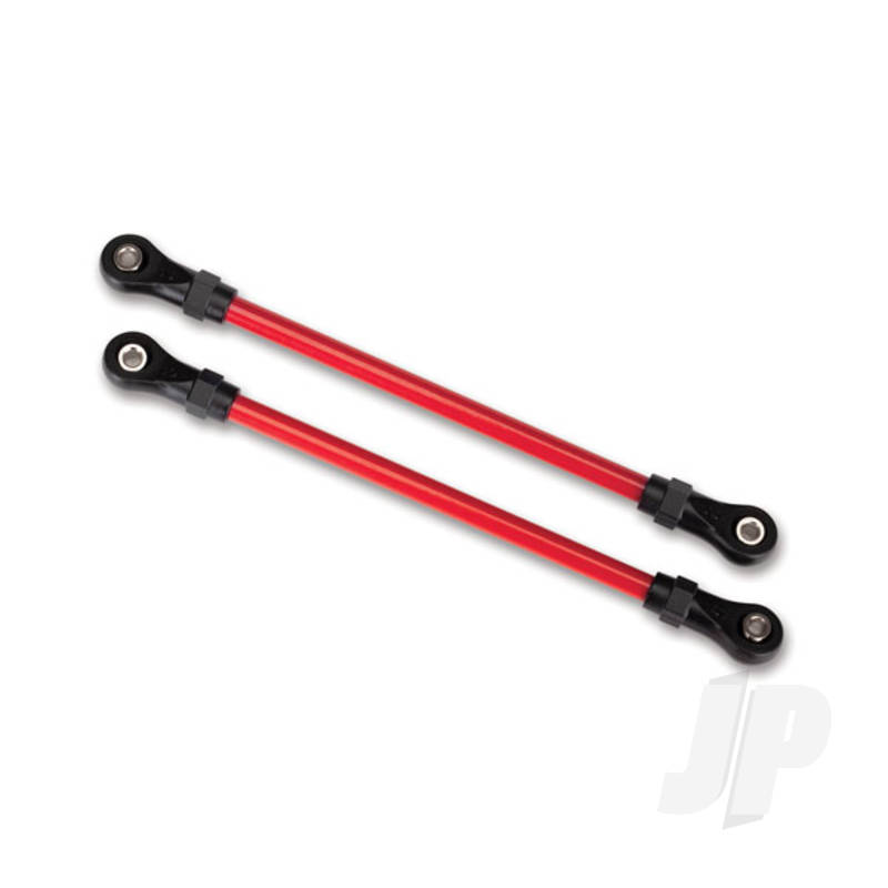 Traxxas Suspension Links, Front Lower, Red (2 Pcs) (5X104Mm, Powder Coated Steel) (Assembled With Hollow Balls) (For Use With #8140R Trx-4 Long Arm Lift Kit) (TRX8143R)