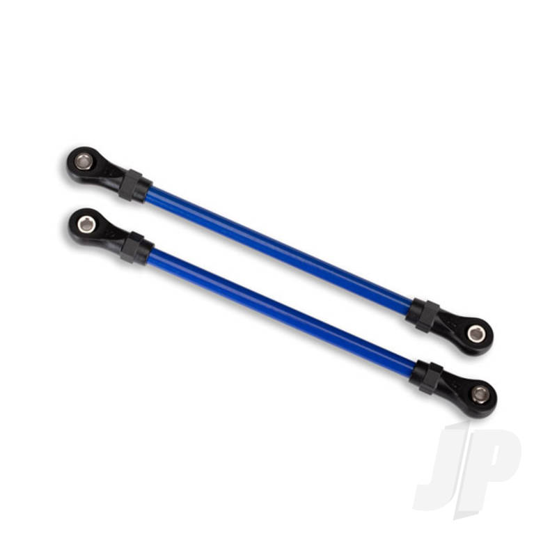 Traxxas Suspension Links, Front Lower, Blue (2 Pcs) (5X104Mm, Powder Coated Steel) (Assembled With Hollow Balls) (For Use With #8140X Trx-4 Long Arm Lift Kit) (TRX8143X)