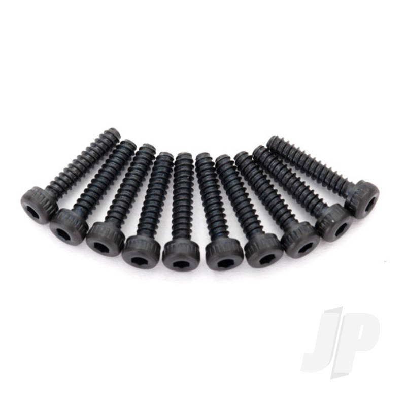 Traxxas Screws, 2X10Mm Cap-Head, Self-Tapping (Hex Drive) (10 Pcs) (TRX8167)