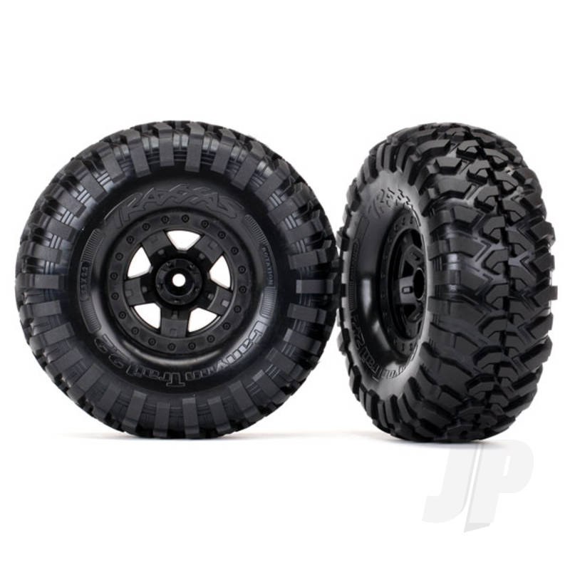 Traxxas Tyres And Wheels, Assembled Glued Canyon Trail 2.2 Tyres (2 Pcs) (TRX8181)