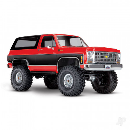 Traxxas TRX-4 Land Rover Defender 1:10 4X4 Trail Crawler - Sand - Clipless Body (TRX82276-4-RED)