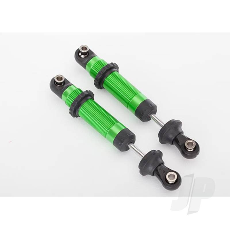 Traxxas Shocks, Gts, Aluminium (Green-Anodised) (Assembled With Spring Retainers) (2 Pcs) (TRX8260G)
