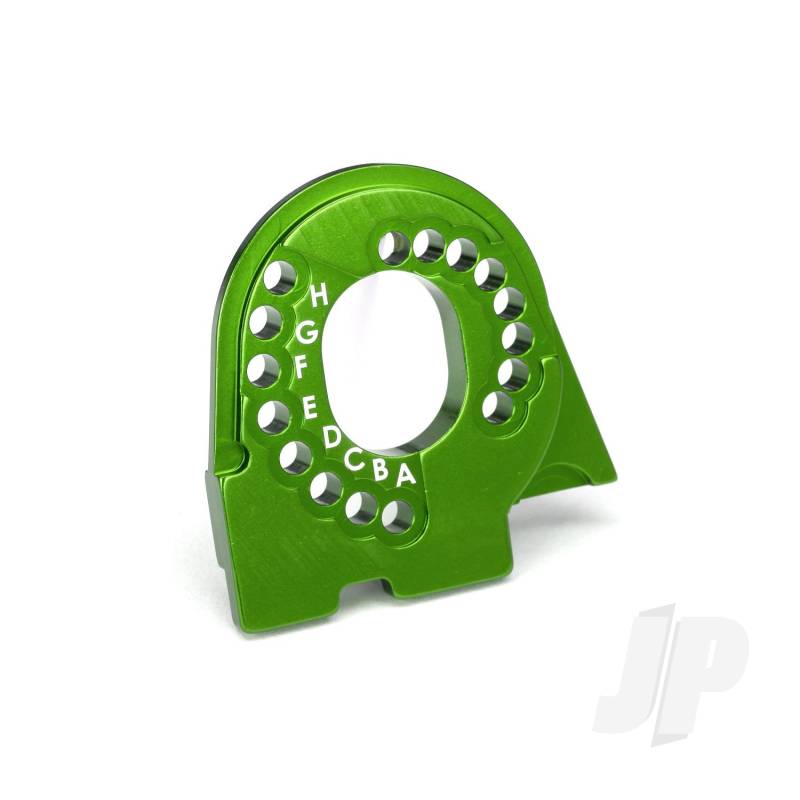 Traxxas Motor Mount Plate, 6061-T6 Aluminium (Green-Anodised) (TRX8290G)