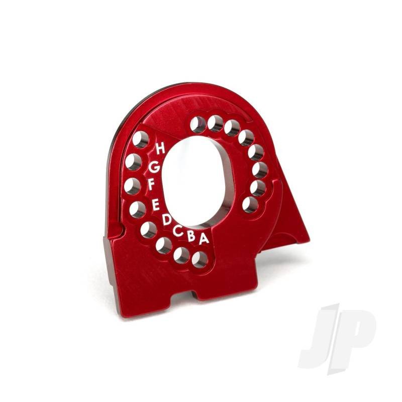 Traxxas Motor Mount Plate, 6061-T6 Aluminium (Red-Anodised) (TRX8290R)