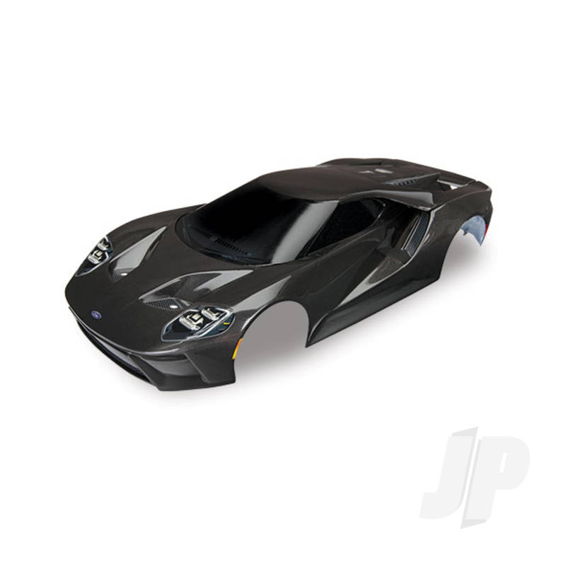 Traxxas Body, Ford Gt, Black (Painted, Decals Applied) (Tail Lights, Exhaust Tips, &amp; Mounting Hardware (Part #8314) Sold Separately) (TRX8311X)