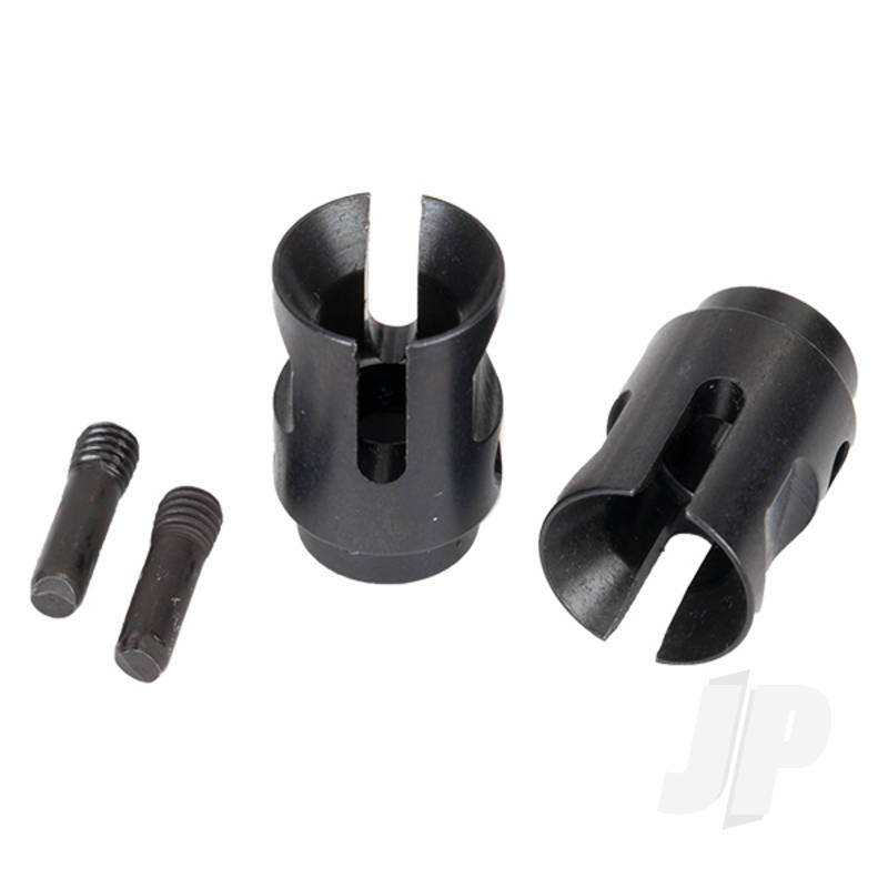 Traxxas Drive Cups, Inner (2 Pcs) (Steel Constant-Velocity Driveshafts) / Screw Pins (2 Pcs) (TRX8353X)