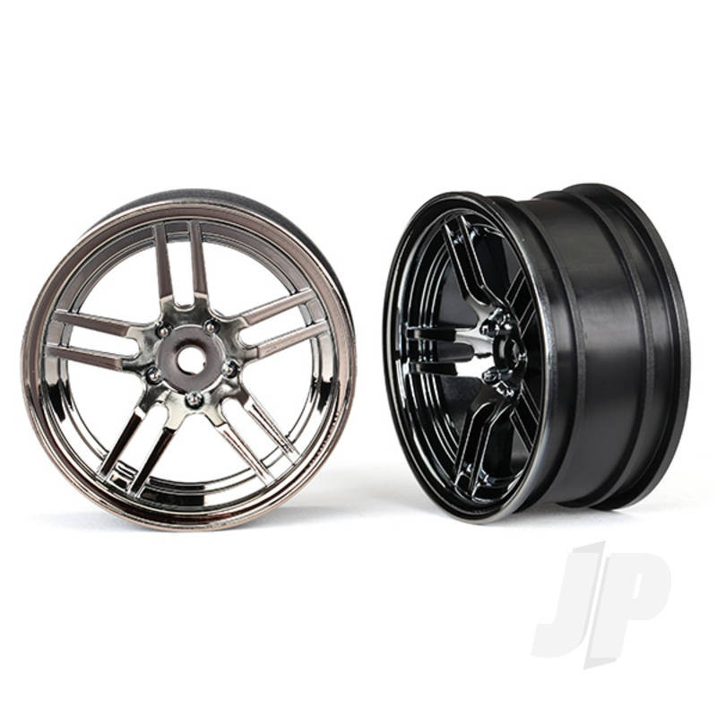 Traxxas Wheels, 1.9In Split-Spoke (Front) (2 Pcs) (TRX8371)