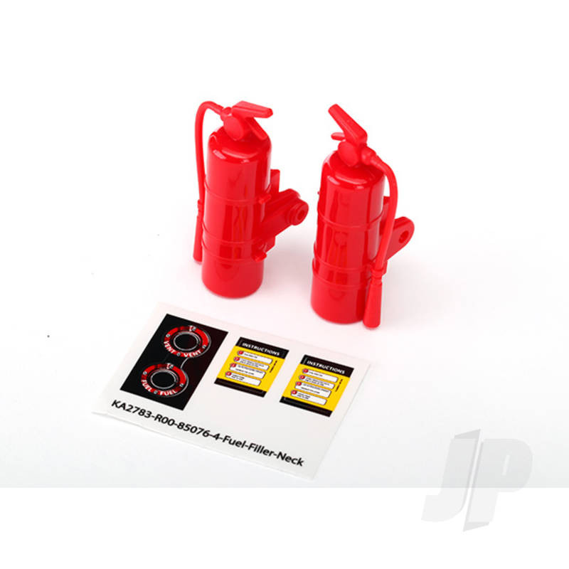 Traxxas Fire Extinguisher, Red (2 Pcs) (TRX8422)