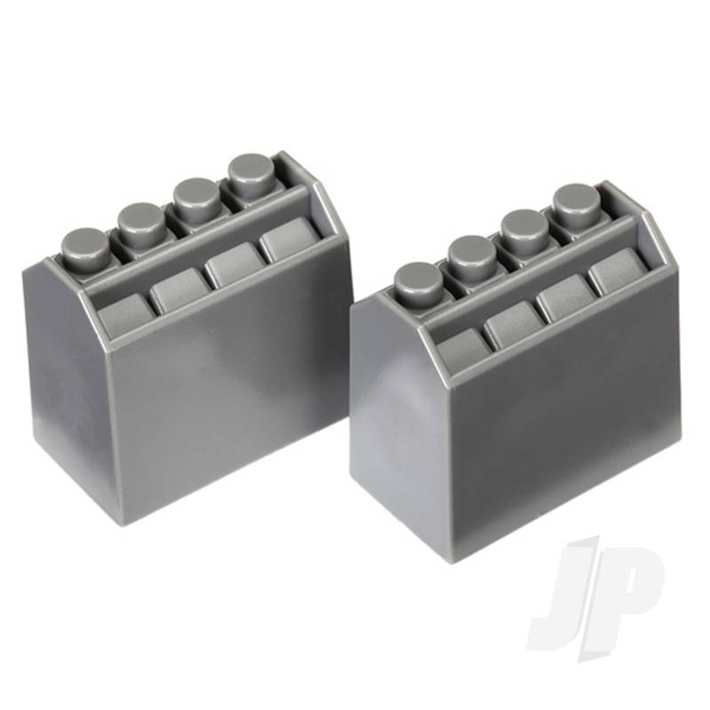 Traxxas Oil Bottles, Grey (2 Pcs) (TRX8424)