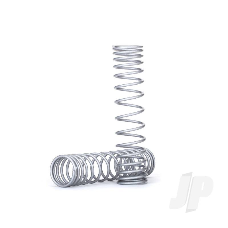 Traxxas Spring, Shock, Rear (Silver) (Gtr) (Progressive, 1.042 Rate) (2 Pcs) (TRX8445X)