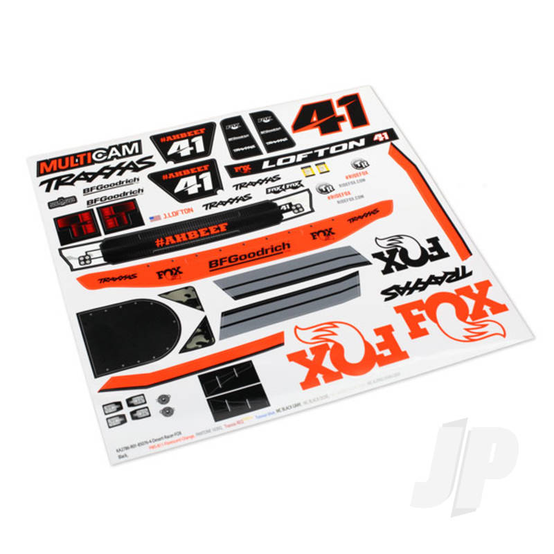 Traxxas Decals, Unlimited Desert Racer, Fox Edition (TRX8515)