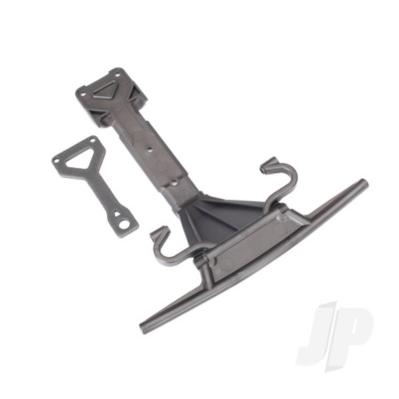 Traxxas Skidplate, Front (Plastic) / Support Plate (Steel) (TRX8537)