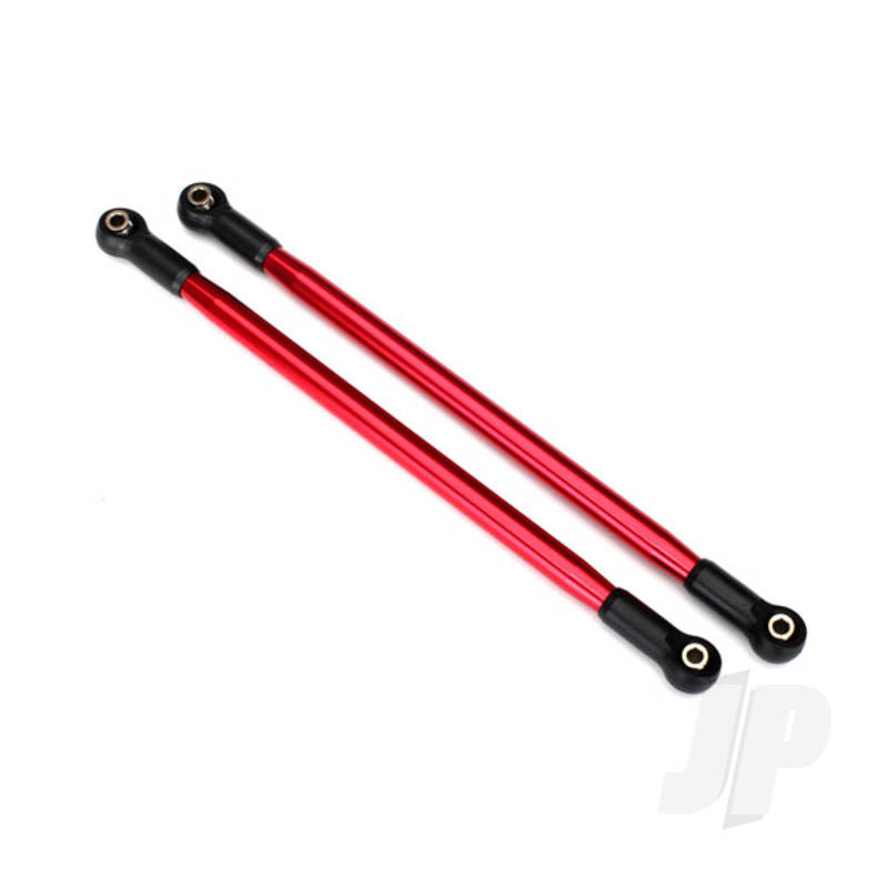 Traxxas Suspension Link, Rear (Upper) (Aluminium, Red-Anodised) (10X206Mm, Centre To Centre) (2 Pcs) (Assembled With Hollow Balls) (TRX8542R)