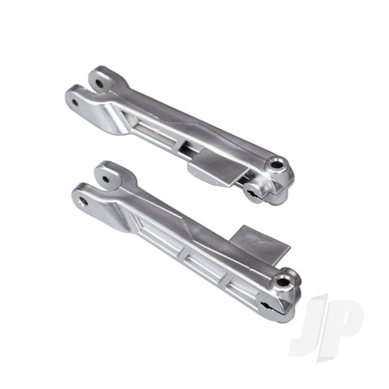 Traxxas Sway Bar Arms, Rear (Satin-Plated) (TRX8597X)