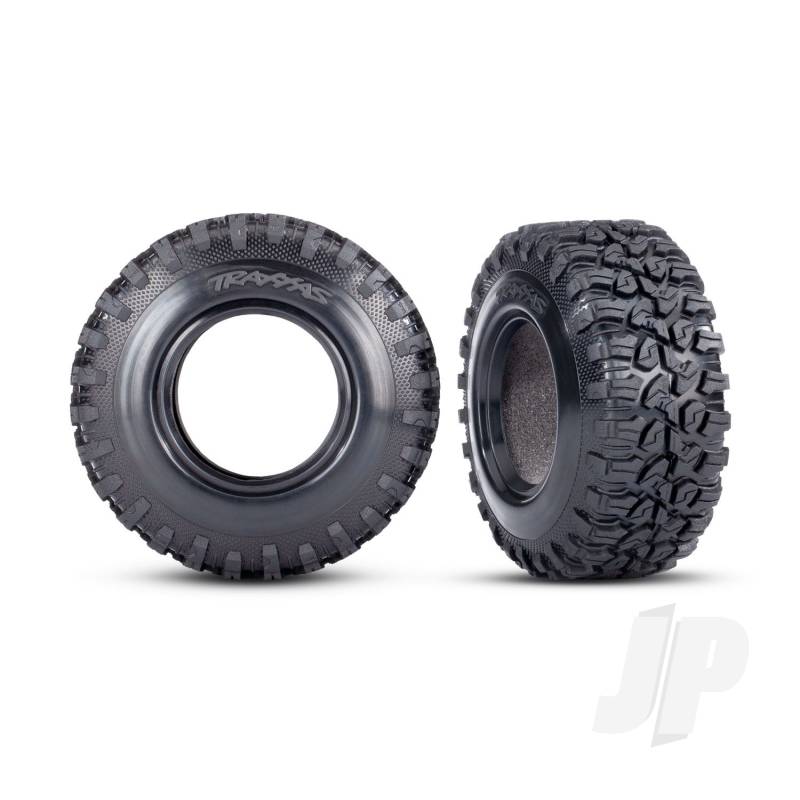 Traxxas Tyres, Canyon Rt 4.6X2.2&#039;/ Foam Inserts (2Pcs) (Wide) (Requires 2.2&#039; Diameter Wheel) (TRX8871)