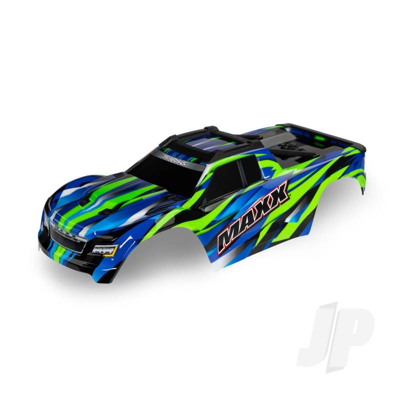Traxxas Body, Maxx, Green (Painted, Decals Applied) (Fits Maxx With Extended Chassis (352Mm Wheelbase)) (TRX8918G)