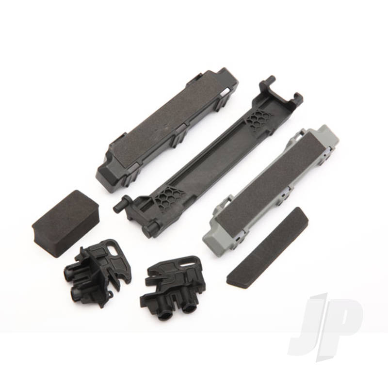Traxxas Battery Hold-Down / Mounts (Front &amp; Rear) / Battery Compartment Spacers / Foam Pads (TRX8919)