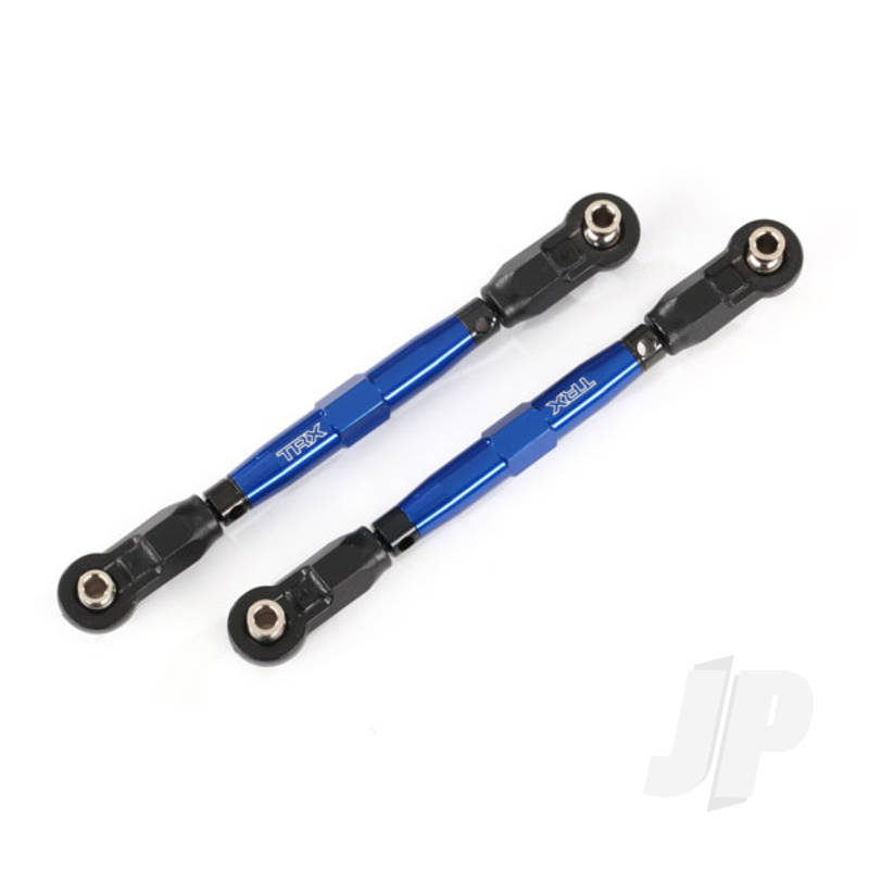 Traxxas Toe Links, Front (Tubes Blue-Anodised, 7075-T6 Aluminium, Stronger Than Titanium) (88Mm) (2 Pcs) / Rod Ends, Rear (4 Pcs) / Rod Ends, Front (4 Pcs) / Aluminium Wrench (1Pc) (TRX8948X)