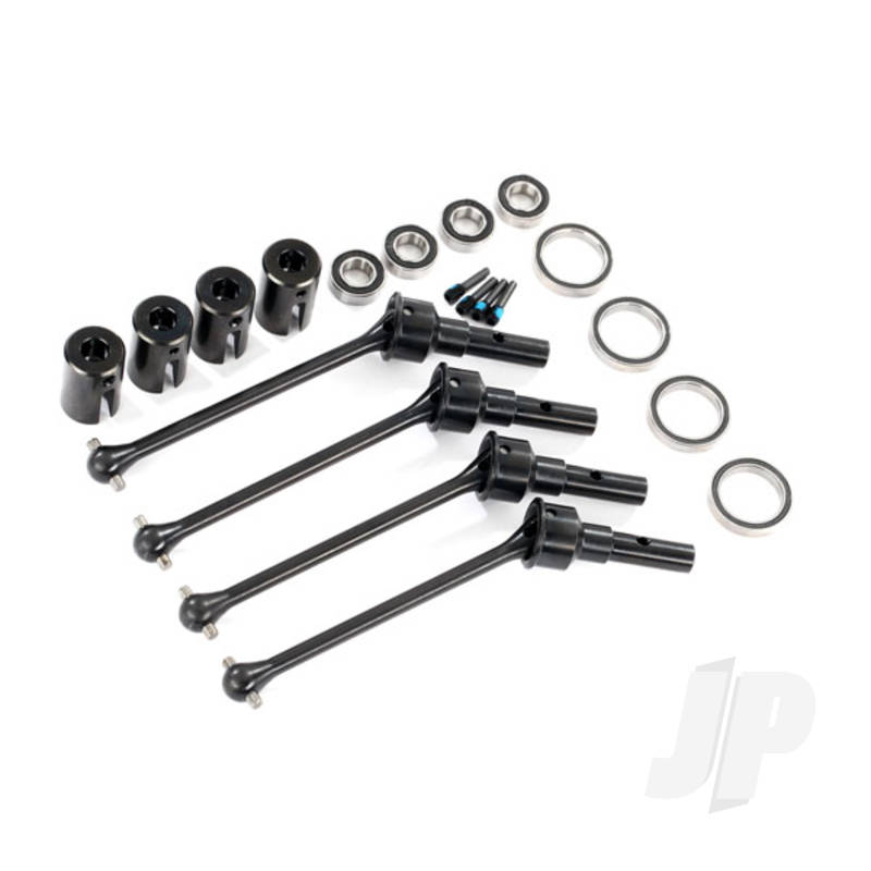 Traxxas Driveshafts, Steel Constant-Velocity (Assembled), Front Or Rear (4 Pcs) (#8654, 8654G, Or 8654R And #7758, 7758G, Or 7758R Required For A Complete Set) (TRX8950X)