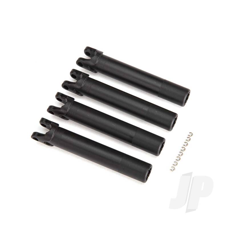 Traxxas Half Shafts, Outer (Extended, Front Or Rear) (4)/ E-Clips (8) (For Use With #8995 Widemaxx Suspension Kit) (TRX8993A)