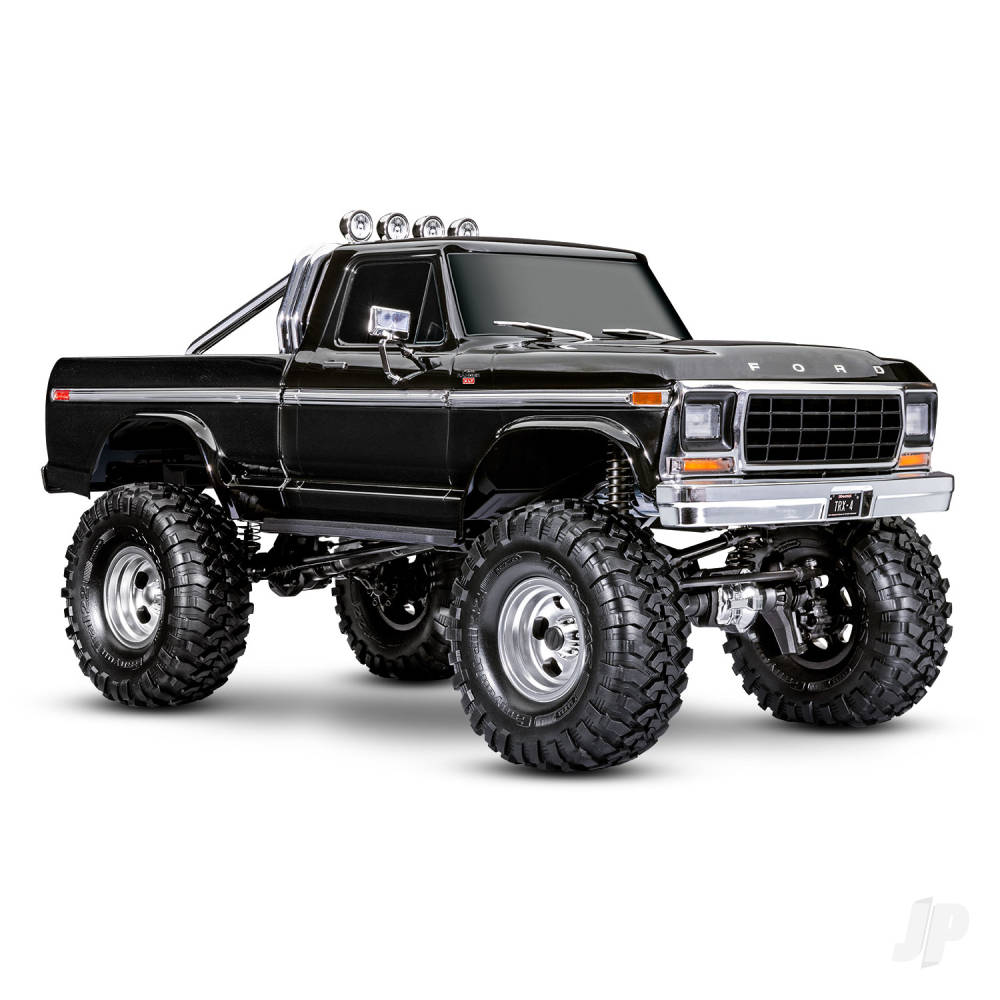 Traxxas TRX-4 Ford F-150 Ranger XLT High Trail Edition 1:10 4X4 Trail Crawler Black (TRX92046-4-BLK)