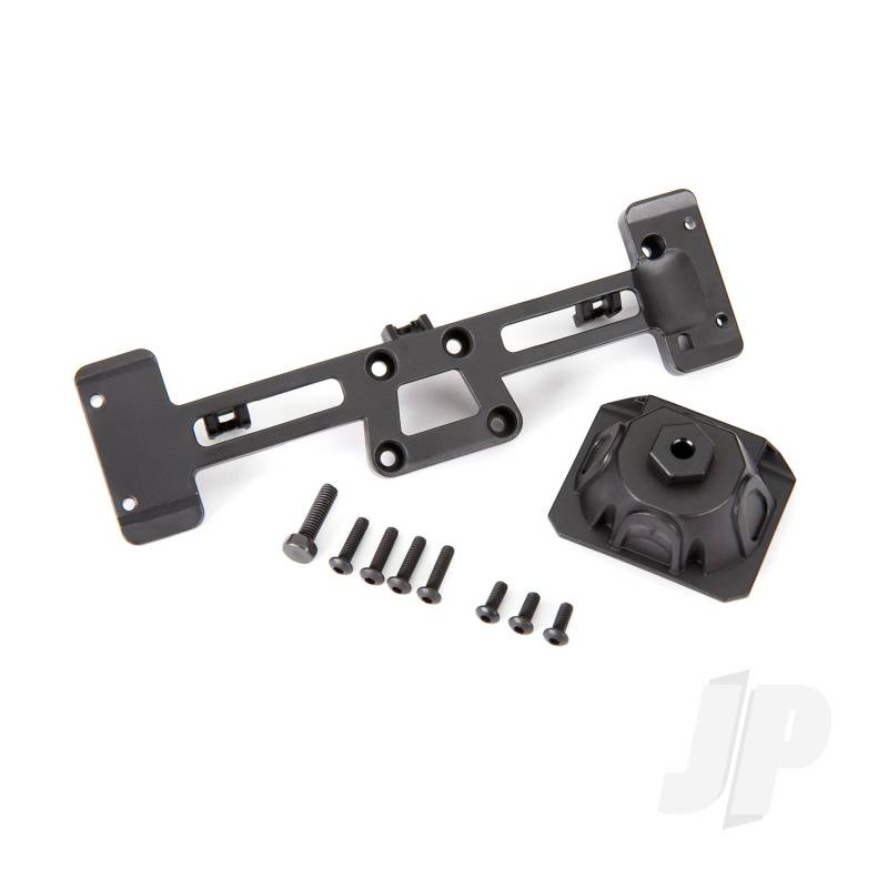 Traxxas Spare Tyre Mount/ Mounting Bracket/ 3X8 Bcs (3)/ 3X12 Bcs (4)/ 4X15Mm Hex Bolt (Fits #9211 Body) (TRX9219)