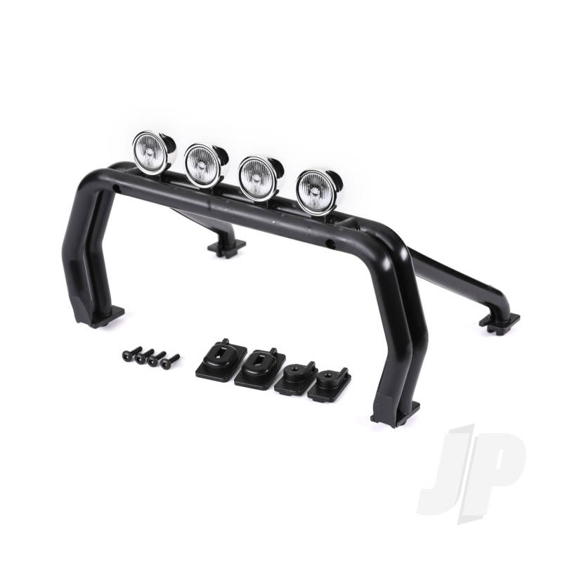 Traxxas Roll Bar (Black)/ Mounts (Front (2), Rear (Left &amp; Right))/ 2.6X12Mm Bcs (Self-Tapping) (4) (Fits #9212 Body) (TRX9262R)