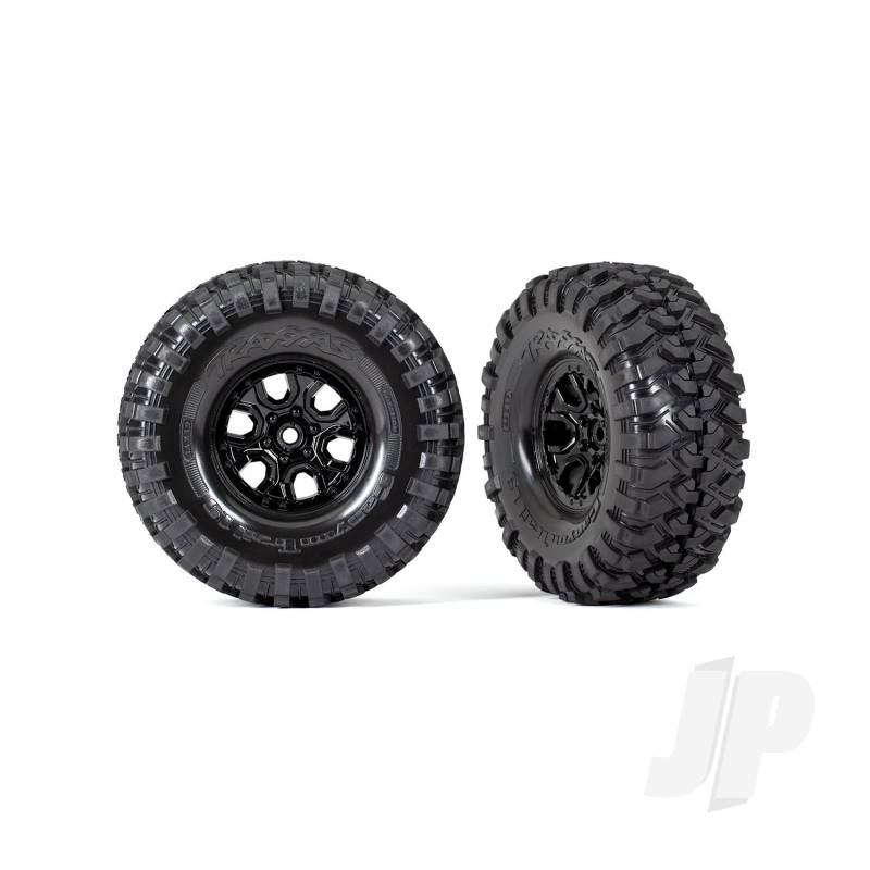 Traxxas Tyres And Wheels, Assembled, Glued (Trx-4 2021 Bronco 1.9&#039; Wheels, Canyon Trail 4.6X1.9&#039; Tyres) (2) (TRX9272)
