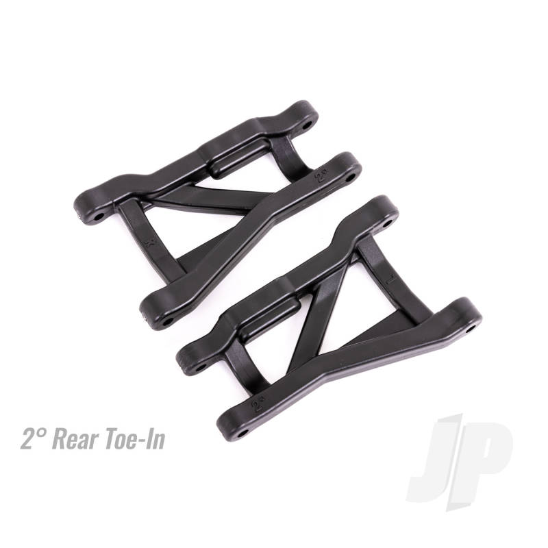 Traxxas Suspension Arms, Black, Rear (Left &amp; Right), Heavy Duty, 2Deg Toe Angle (2) (TRX9432)