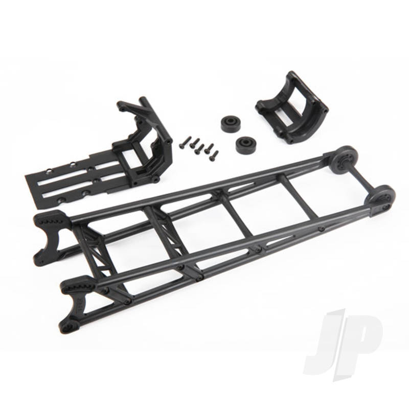 Traxxas Wheelie Bar, Black (Assembled)/ Wheelie Bar Mount (TRX9460)
