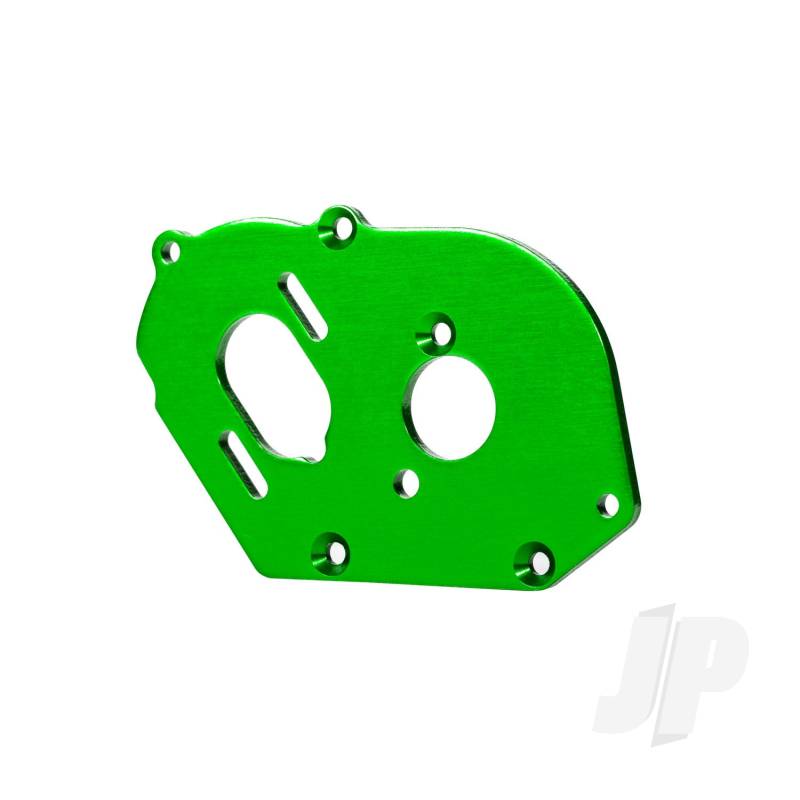 Traxxas Plate, Motor, 6061-T6 Aluminium (Green-Anodised) (4Mm Thick)/ 3X10Mm Cs With Split And Flat Washer (2) (TRX9490G)