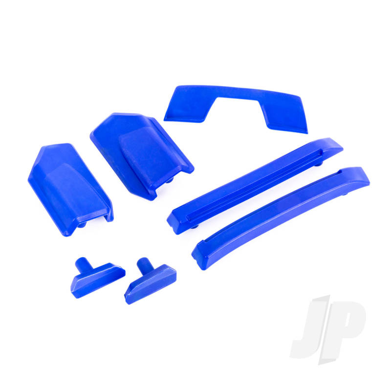 Traxxas Body Reinforcement Set, Blue / Skid Pads (Roof) (Fits #9511 Body) (TRX9510X)