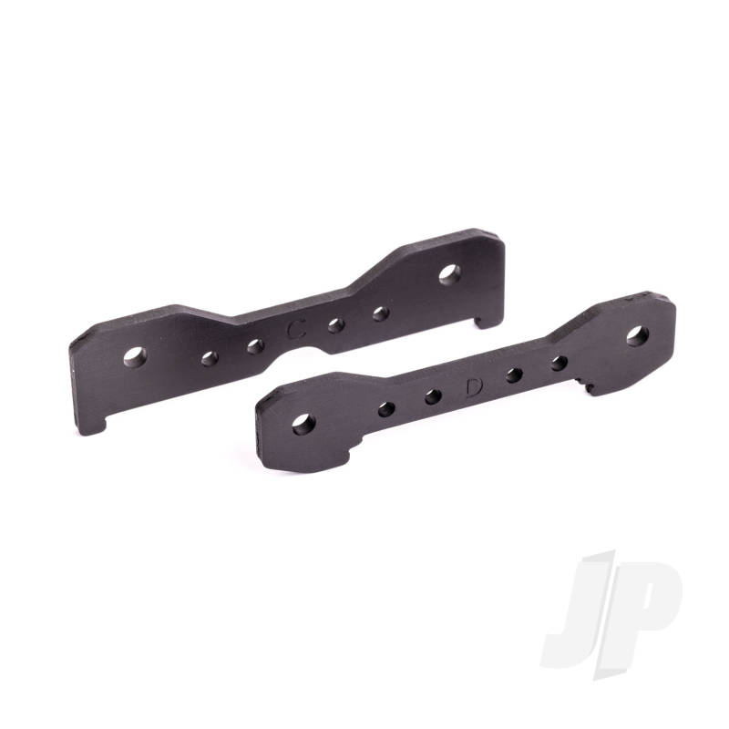 Traxxas Tie Bars, Rear, 6061-T6 Aluminium (Dark Titanium-Anodised) (TRX9528A)
