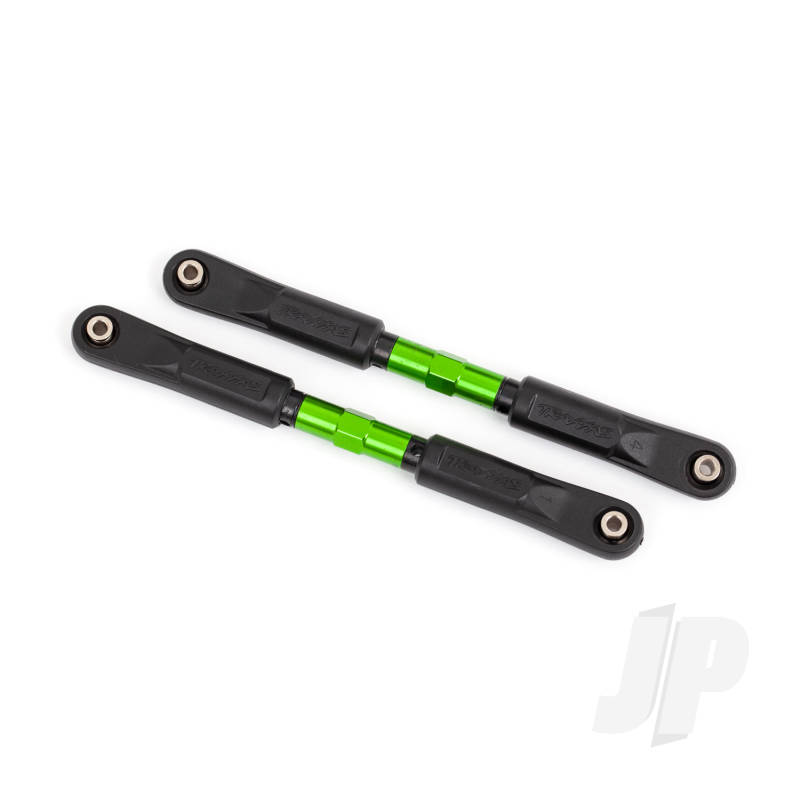 Traxxas Camber Links, Front, Sledge (Tubes Green-Anodised, 7075-T6 Aluminium, Stronger Than Titanium) (117Mm) (2)/ Rod Ends, Assembled With Steel Hollow Balls (4)/ Aluminium Wrench, 8Mm (1) (TRX9547G)