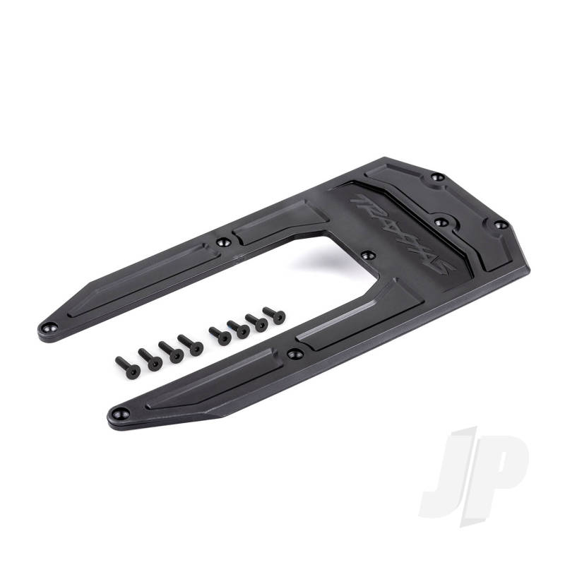 Traxxas Skidplate, Chassis, Black (Fits Sledge) (TRX9623)