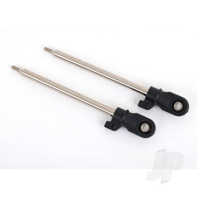 Traxxas Shock Shaft, 80Mm (Gt-Maxx) (Steel, Chrome Finish) (2) (Assembled With Rod Ends And Steel Hollow Balls) (TRX9662)