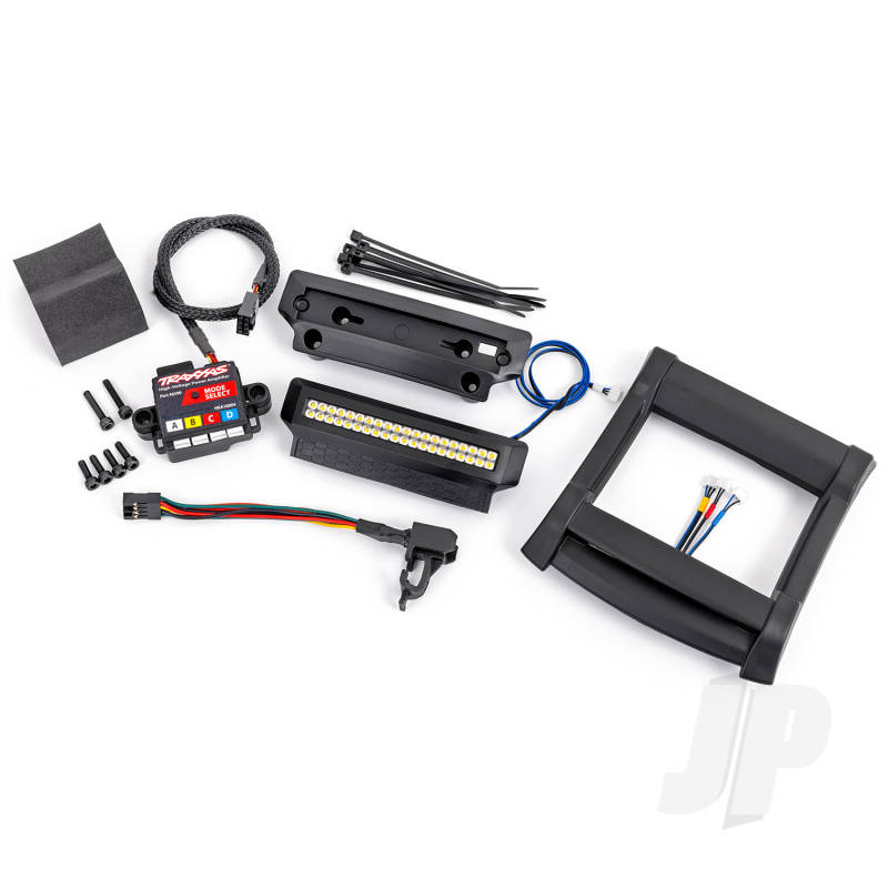 Traxxas Led Light Set, Sledge, Complete (Includes Body Bumper With Led Lights, Roof Skid Plate With Led Lights, #6590 High-Voltage Power Amplifier) (TRX9690)