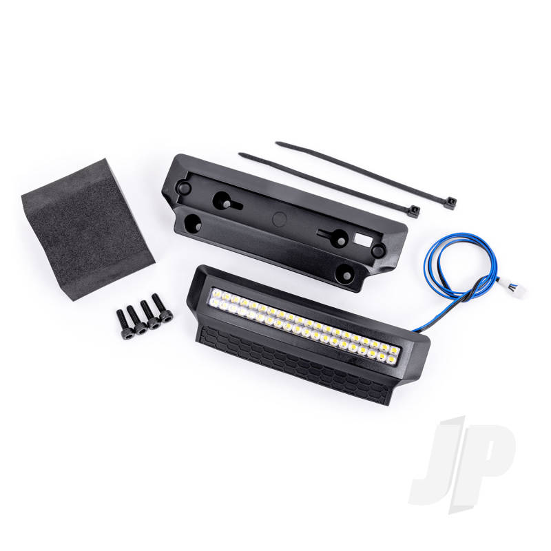Traxxas Bumper, Front (Body) (With Led Lights)/ Bumper Mount (Fits #9511 Body) (TRX9692)