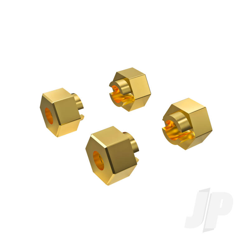 Traxxas Wheel Hubs, 7Mm Hex (4)/ Axle Pins (4) (TRX9750)