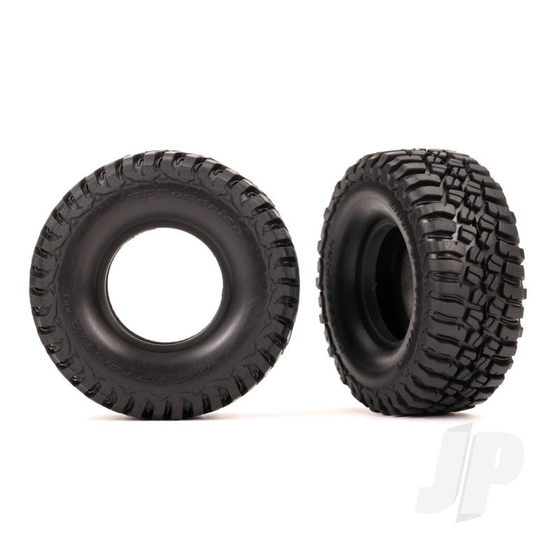 Traxxas Tyres, Bfgoodrich Mud-Terrain T/A Km3 2.2X1.0In (2) (TRX9771)