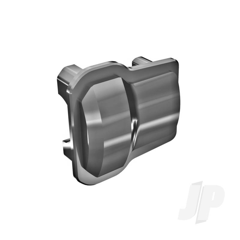 Traxxas Axle Cover, 6061-T6 Aluminium (Dark Titanium-Anodised) (2)/ 1.6X12Mm Bcs (With Threadlock) (8) (TRX9787-GRAY)