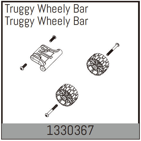 Absima Truggy Wheely Bar ( AB 1330367)