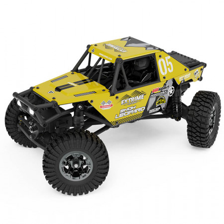 UDIRC UCX24 Snow Leopard 1/24 Crawler RTR Brushed - Yellow (UCX2405Y)